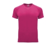 Children’s 100% polyester technical t-shirt, 135 g/m², Roly colour fuchsia
