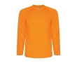 Children's long-sleeve technical sports t-shirt, 150 g/m2, Roly  colour neon orange