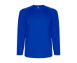 Children's long-sleeve technical sports t-shirt, 150 g/m2, Roly  colour blue