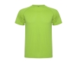 Children’s pique-knit technical polyester t-shirt, 150 g/m², Roly colour lime