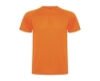 Children’s pique-knit technical polyester t-shirt, 150 g/m², Roly colour neon orange