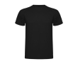 Children’s pique-knit technical polyester t-shirt, 150 g/m², Roly colour black