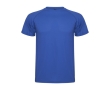 Children’s pique-knit technical polyester t-shirt, 150 g/m², Roly colour royal blue