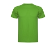 Children’s pique-knit technical polyester t-shirt, 150 g/m², Roly colour apple green