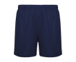 Children’s 100% polyester sports shorts, 140 g/m², Roly colour navy-blue