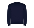 Children’s cotton and polyester jersey sweater, 280 g/m², Roly colour navy-blue
