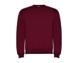 Children’s cotton and polyester jersey sweater, 280 g/m², Roly colour burgundy