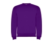 Children’s cotton and polyester jersey sweater, 280 g/m², Roly colour purple