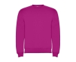 Children’s cotton and polyester jersey sweater, 280 g/m², Roly colour fuchsia