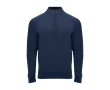 Children's long-sleeve sweatshirt with short zip, 200 g/m2, Roly  colour navy-blue