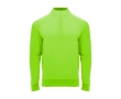 Children's long-sleeve sweatshirt with short zip, 200 g/m2, Roly  colour neon green