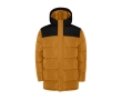 Children's padded polyester jacket with elasticated cuffs, Roly  colour brown