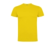 Kid's short-sleeve cotton t-shirt, jersey knit, 165 g/m2, Roly colour yellow