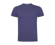 Kid's short-sleeve cotton t-shirt, jersey knit, 165 g/m2, Roly colour denim blue