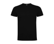Kid's short-sleeve cotton t-shirt, jersey knit, 165 g/m2, Roly  colour black