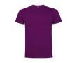 Kid's short-sleeve cotton t-shirt, jersey knit, 165 g/m2, Roly colour purple