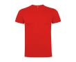 Kid's short-sleeve cotton t-shirt, jersey knit, 165 g/m2, Roly colour red