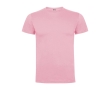 Kid's short-sleeve cotton t-shirt, jersey knit, 165 g/m2, Roly colour light pink