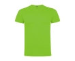 Kid's short-sleeve cotton t-shirt, jersey knit, 165 g/m2, Roly  colour lime