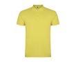 Children’s piqué-knit 100% cotton polo shirt, 200 g/m², Roly colour yellow