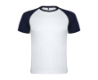 Kids’ two-tone sports T-shirt,140 g/m2, Roly Indianapolis colour navy-blue