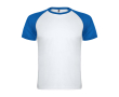 Kids’ two-tone sports T-shirt,140 g/m2, Roly Indianapolis colour royal blue
