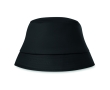 Bucket hat in different colours made of cotton colour black