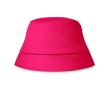 Bucket hat in different colours made of cotton colour red