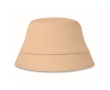 Bucket hat in different colours made of cotton colour beige