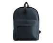 Children's backpack made of 600D polyester with front pocket colour blue