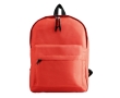 Children's backpack made of 600D polyester with front pocket colour red