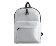 Children's backpack made of 600D polyester with front pocket colour white