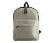 Children's backpack made of 600D polyester with front pocket colour grey