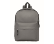 Children's backpack made of 600D polyester with front pocket colour dark grey