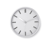 White analogue wall clock for promotions colour white