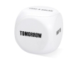 Anti-stress cube, for office or home use colour white
