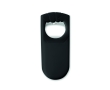 Bottle openers in plastic for promotional events colour black