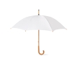 Manual umbrella with pole, tips and crown, Ø 104 colour white
