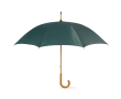 Manual umbrella with pole, tips and crown, Ø 104 colour green