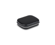 Peppermints in a metal box for promotions colour black