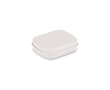 Peppermints in a metal box for promotions colour white