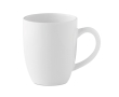 White ceramic coffee mug for office, 300 ml colour white