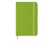 Notebook with lined pages for promotions, A6 colour lime