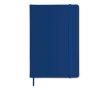 DIN, notebook with soft PU cover and lined paper, A5 colour blue