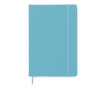 DIN, notebook with soft PU cover and lined paper, A5 colour turquoise