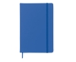 DIN, notebook with soft PU cover and lined paper, A5 colour royal blue
