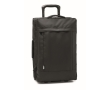 Trolley made of RPET with rigid base and double compartment colour black