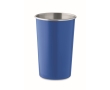 Reusable recycled stainless steel mug, 300ml colour royal blue