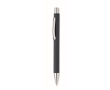 Pen made of recycled paper with blue ink colour navy-blue