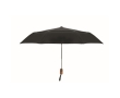 Windproof foldable umbrella made of 190T polycotton, Ø 99 cm colour black